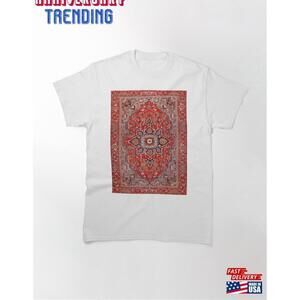 Rug 16 Antique Persian Serapi Ethnic Tribal Classic Tshirt Unisex